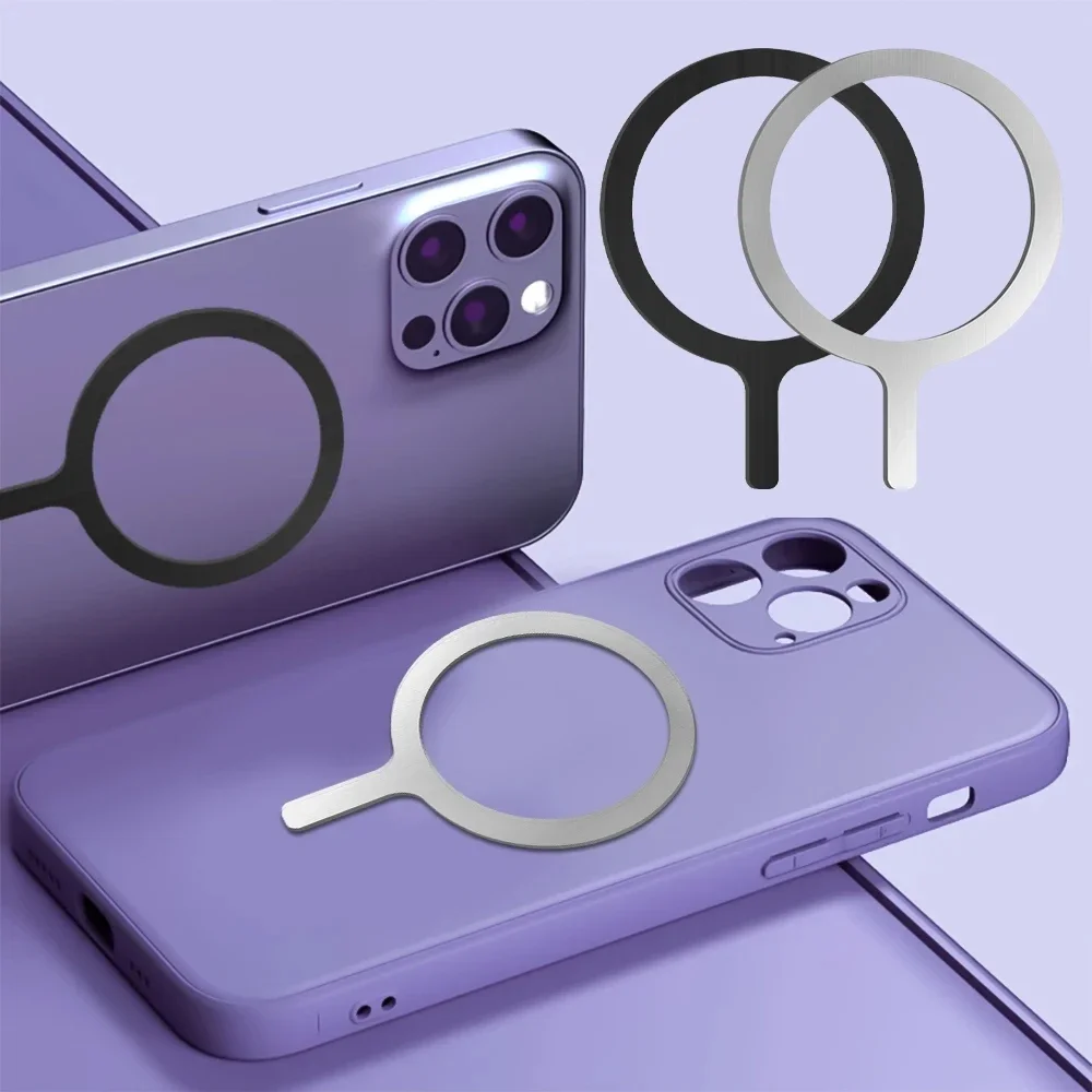 5-1pcs Sticker Ring For Magsaf - Magnetic Charging Stand ulasan dan harga