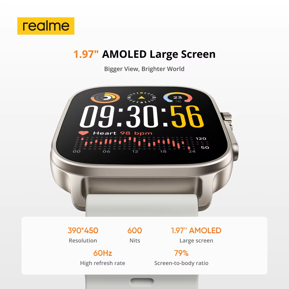 Global Version realme watch 5  - Smartwatch Faces ulasan dan harga