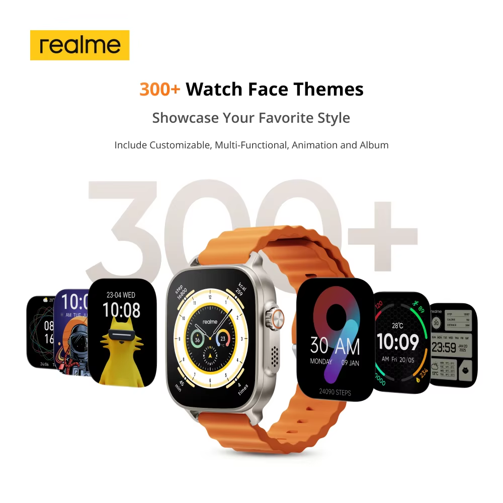 Global Version realme watch 5  - Smartwatch Faces ulasan dan harga
