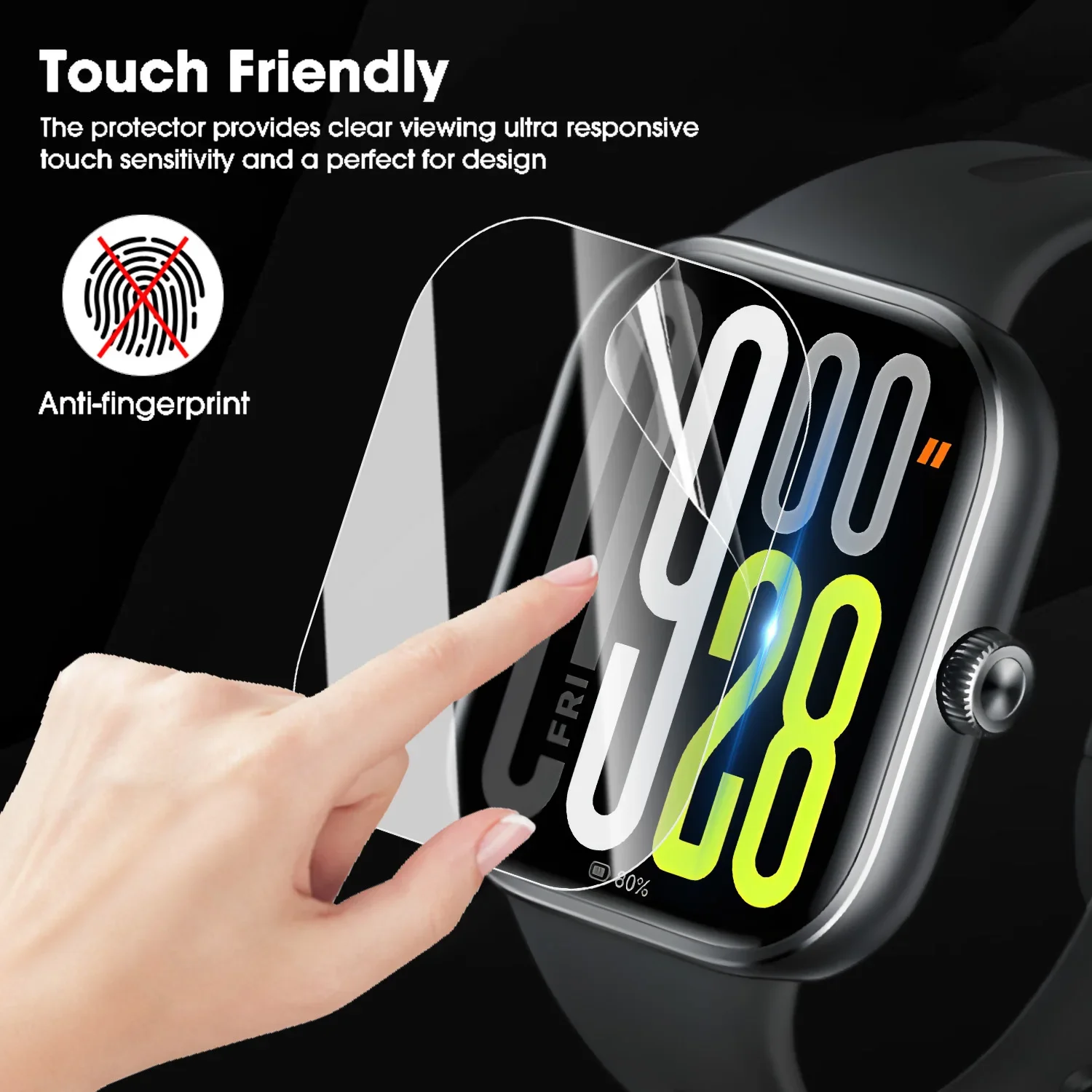 1-5PCS Hydrogel Protective Fil - Watch Face Protector ulasan dan harga