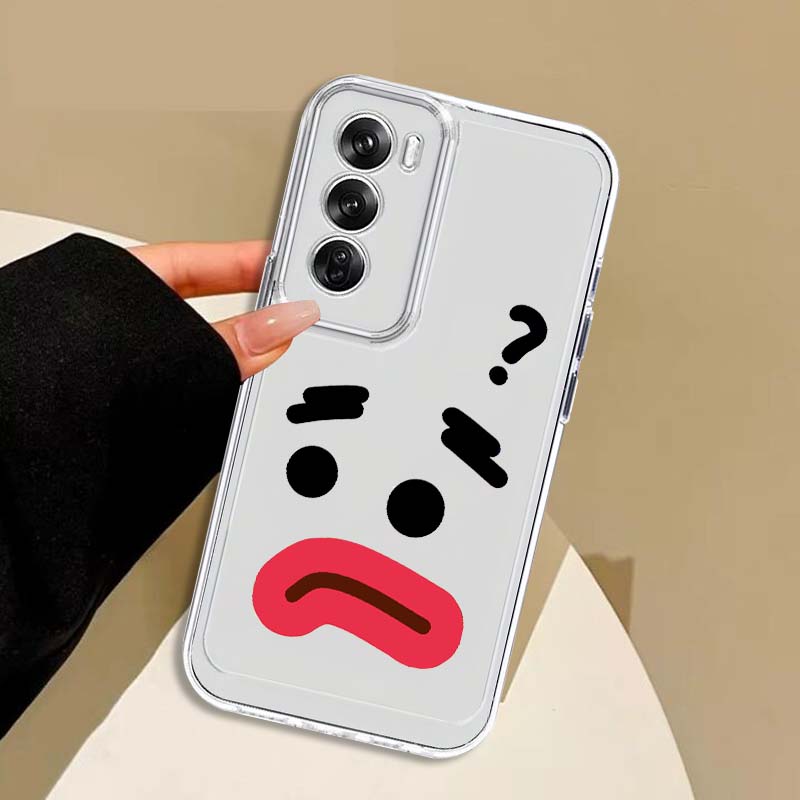 Cartoon cute emoji pattern Cas - Oppo A78 ulasan dan harga