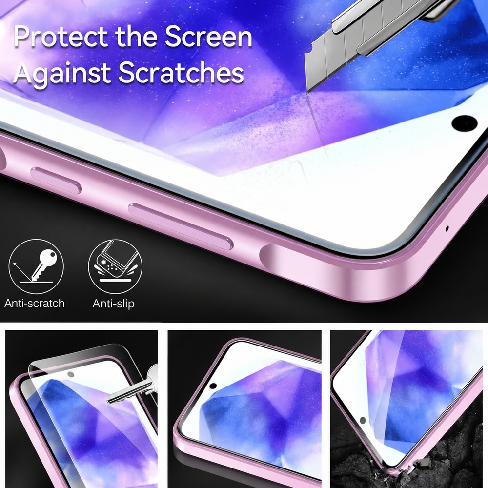 4PCS Tempered Glass For Realme - Realme C67 ulasan dan harga