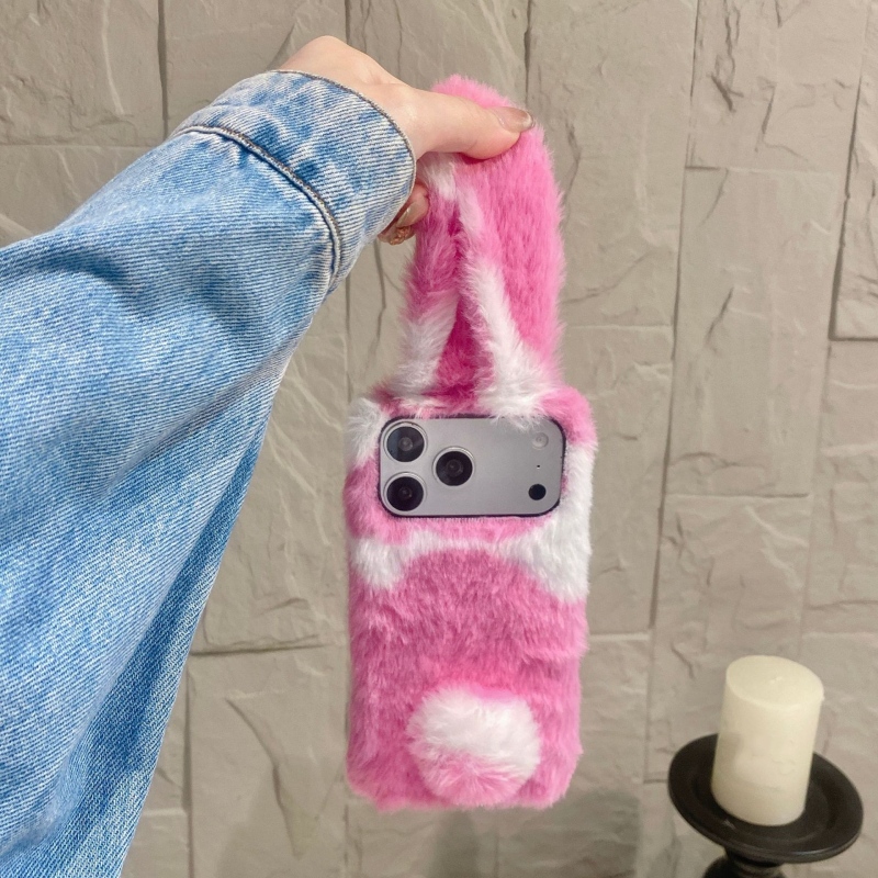 Cute Rabbit Design Fluffy Phon - Apple Iphone 16 ulasan dan harga