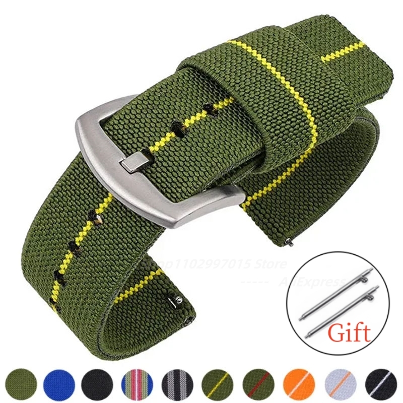 Nylon Watch Band 18mm 20mm 22m - Nylon Nato Strap ulasan dan harga