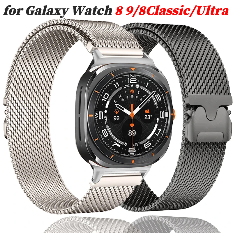 Milanese Metal Strap for Samsu - Samsung Smartwatch Ultra Accessories ulasan dan harga